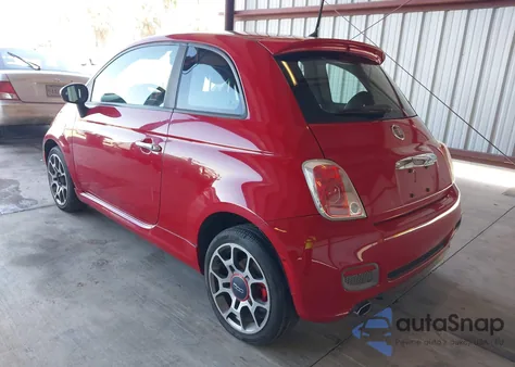 2013 Fiat 500 Sport from USA, damaged, VIN 3C3CFFBR6DT740773